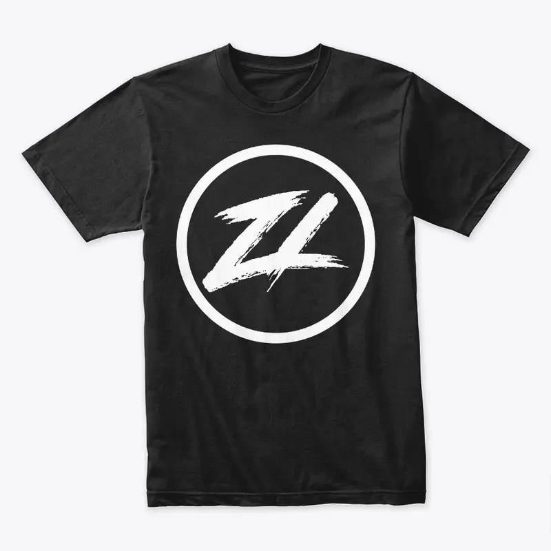 White ZL Logo - Large