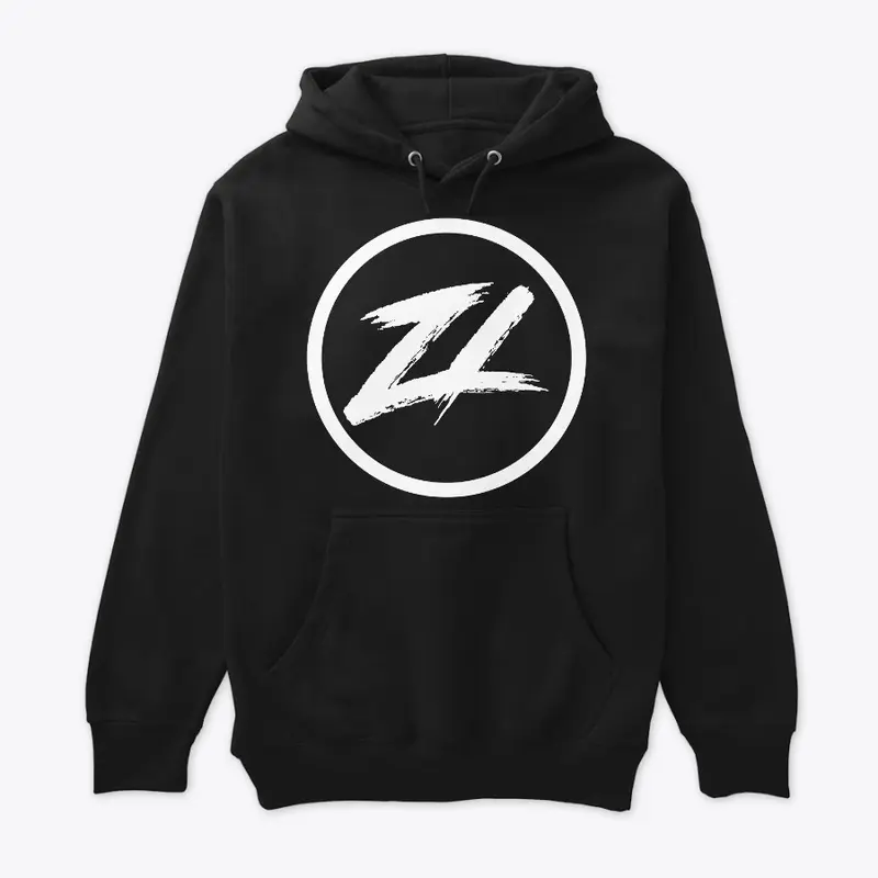 White ZL Logo - Large