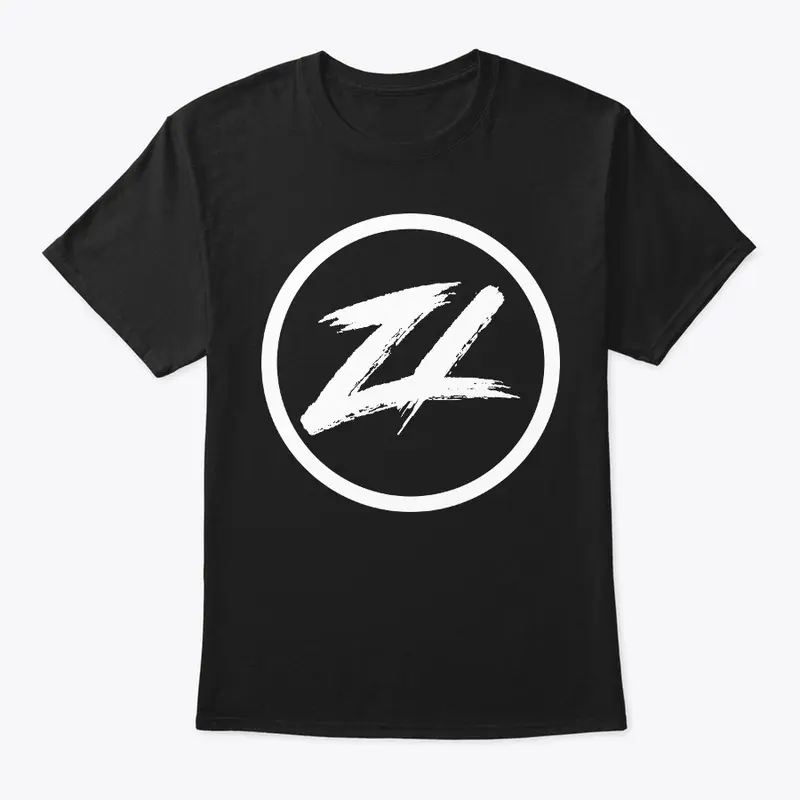 White ZL Logo - Large